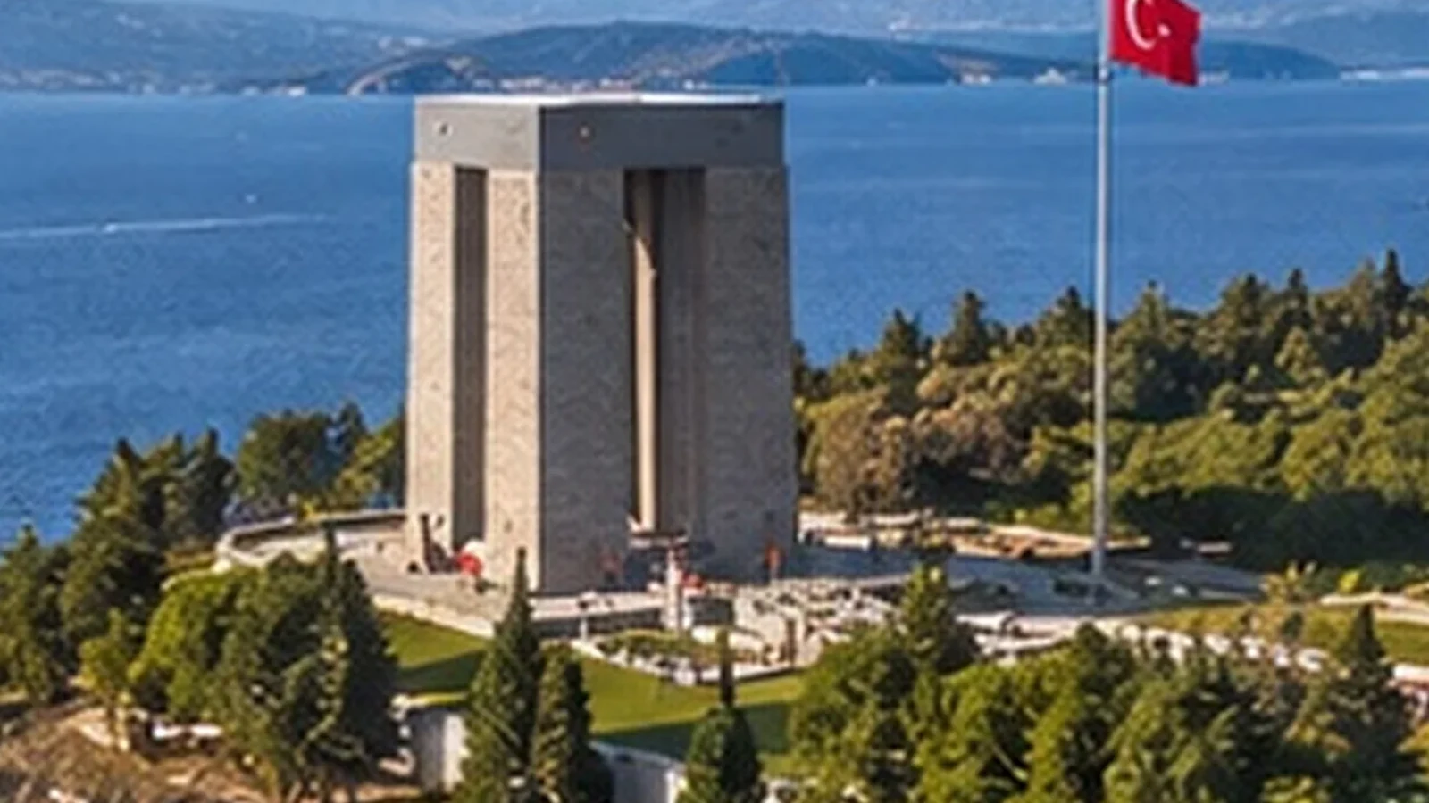 Canakkale and Gallipoli region in western Turkey