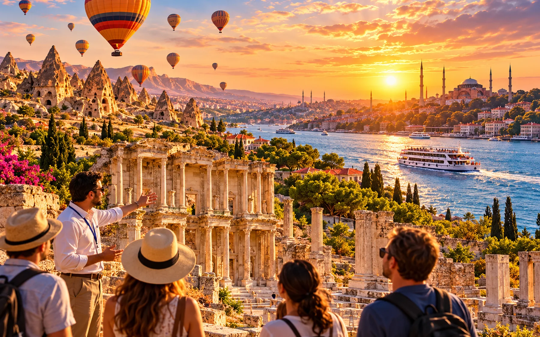 Turkey travel experiences across Istanbul, Cappadocia and ancient sites