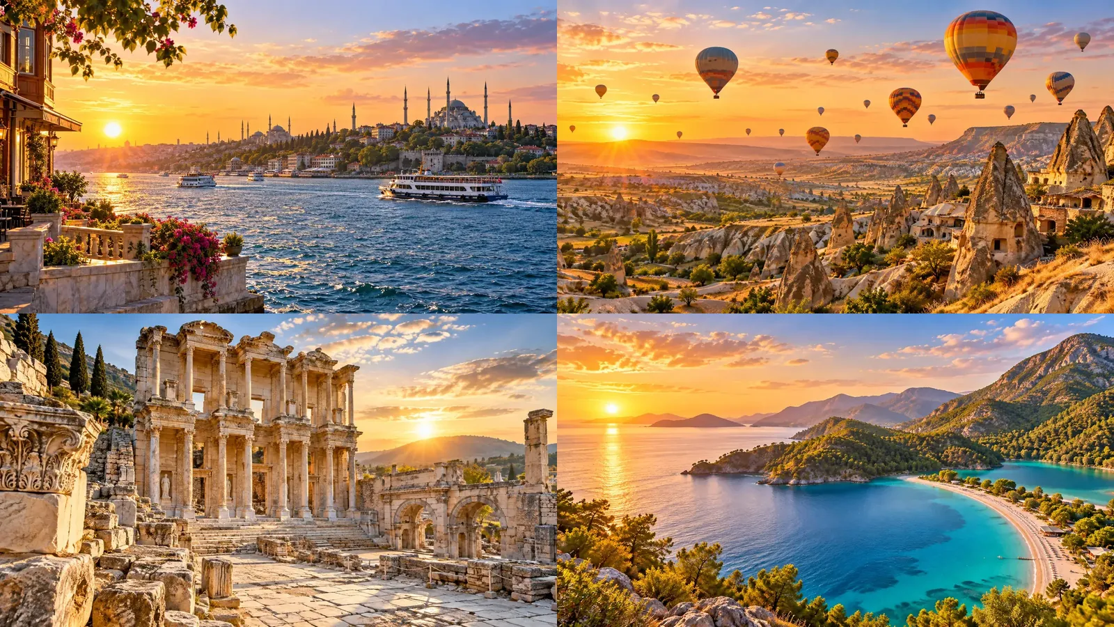 Istanbul, Cappadocia, Ephesus and the Turkish coast in quieter travel seasons