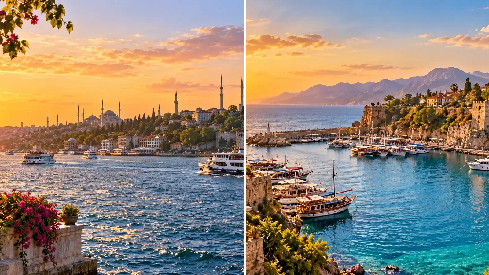 Travel from Istanbul to Antalya