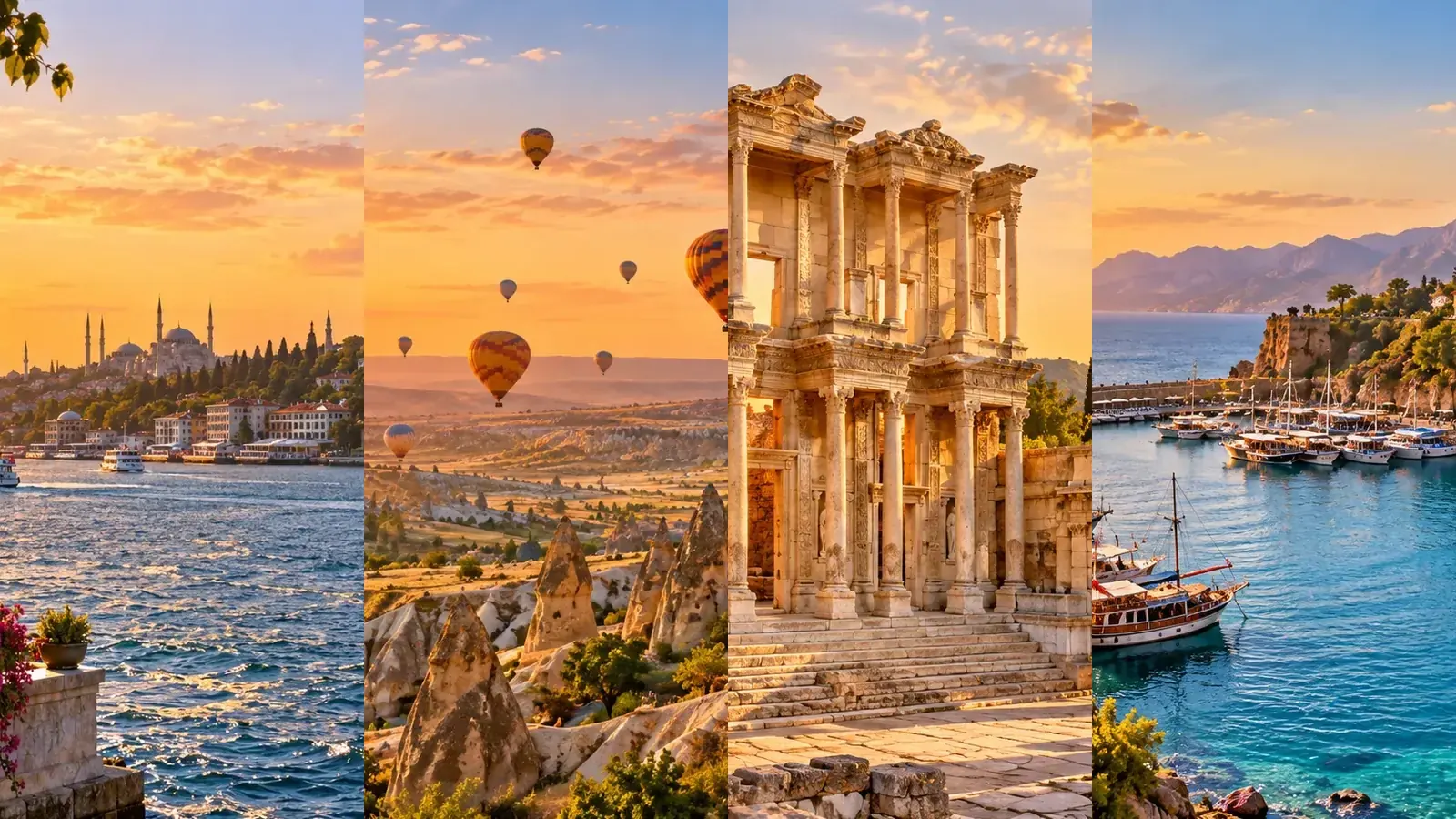 Turkey in November with Istanbul, Cappadocia and the Mediterranean coast