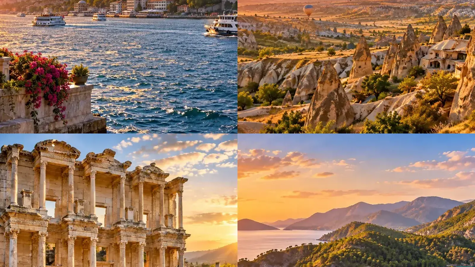 Turkey in September with Istanbul, Cappadocia, Ephesus and the Turquoise Coast