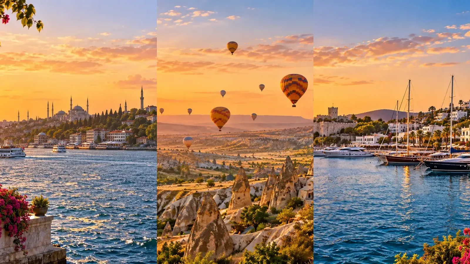 Istanbul, Cappadocia and Bodrum on a Turkey itinerary
