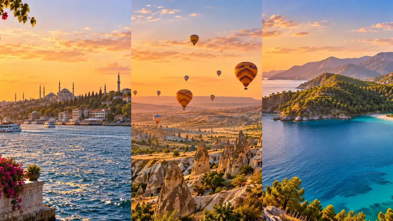 Istanbul, Cappadocia and Fethiye on a Turkey itinerary