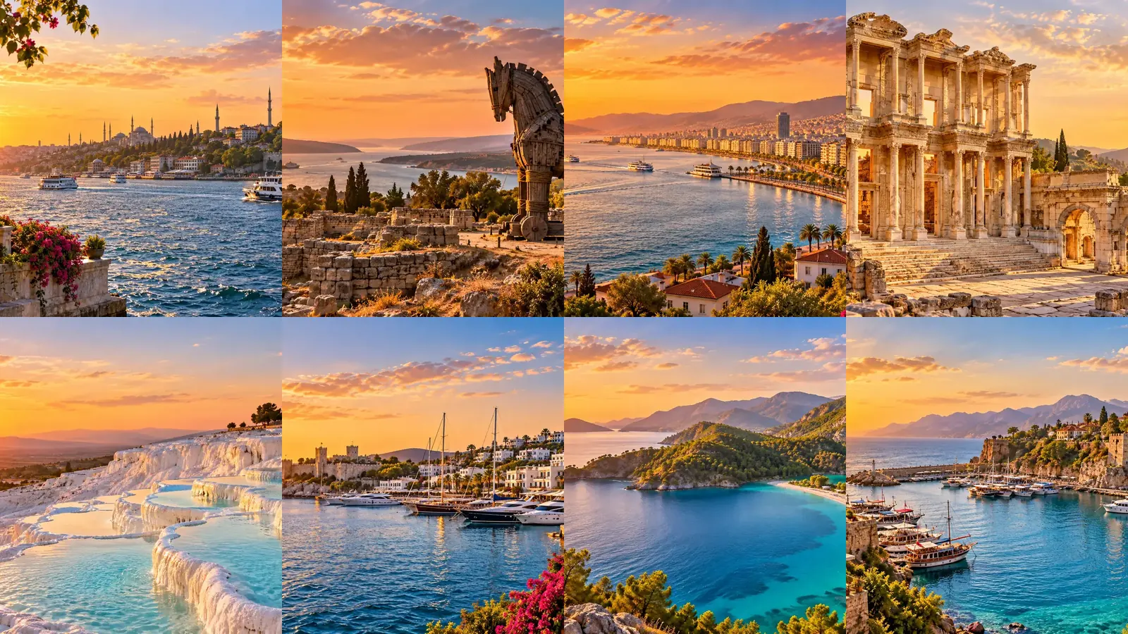 Two-week Turkey road trip through Istanbul, Troy, Izmir, Ephesus, Pamukkale, Bodrum, Fethiye and Antalya